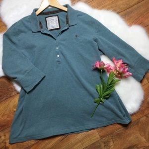 Duck Head Jean Co collar polo top